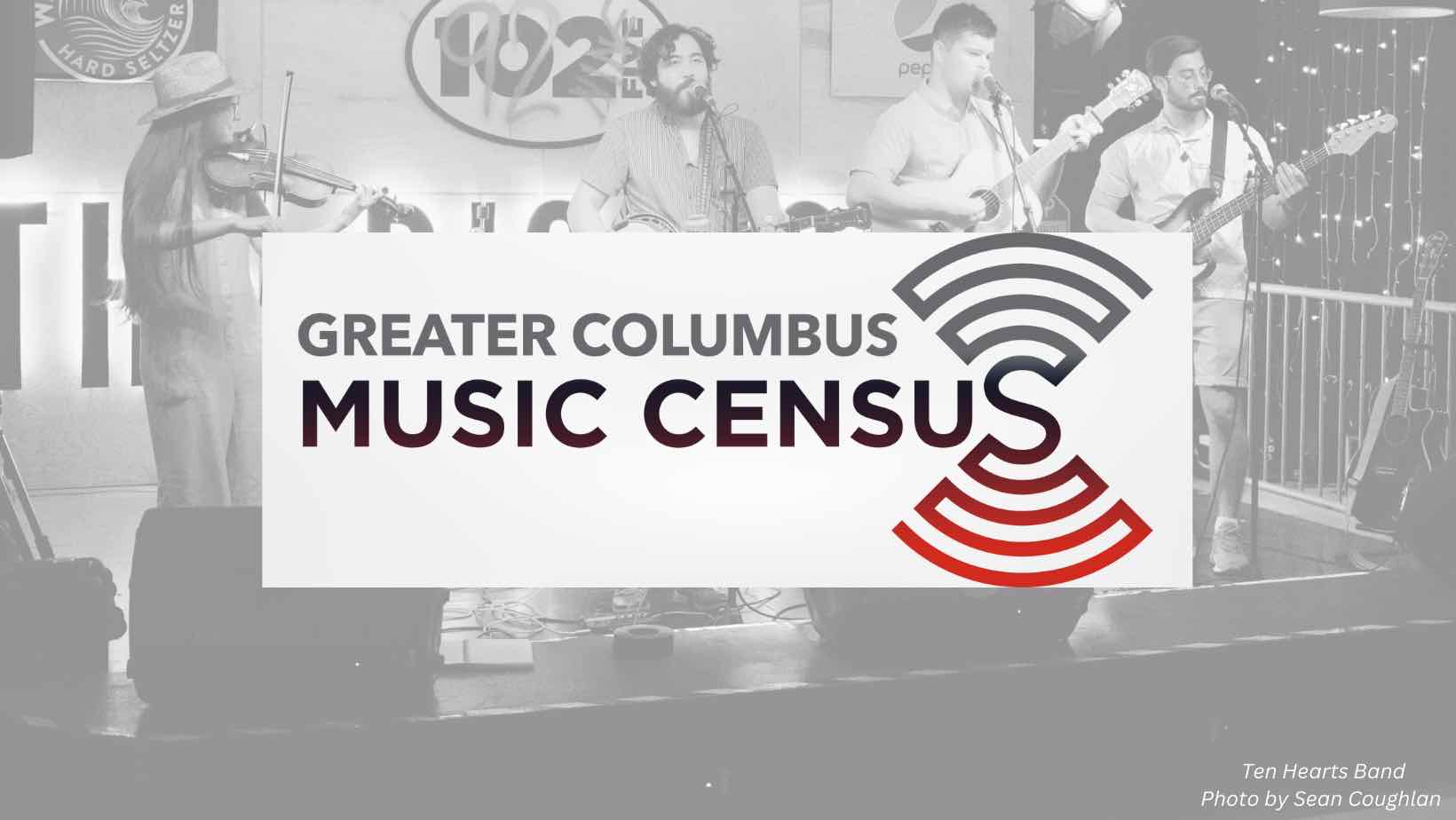 Greater Columbus Music Census logo header